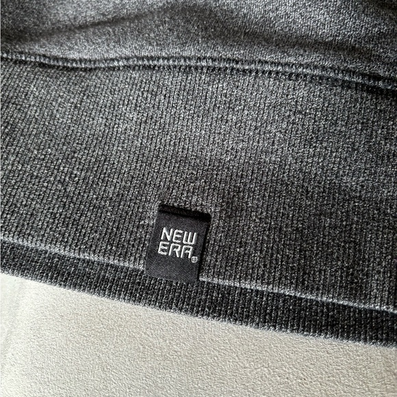 New Era Crew Neck Pullover Sweatshirt Gray Size S - Picture 5 of 8
